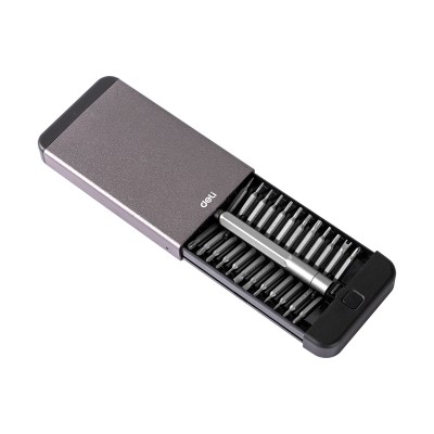 Tiksliųjų atsuktuvų rinkinys 25 vnt. Deli Tools