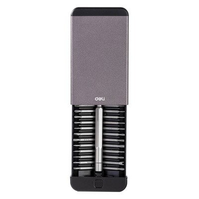 Tiksliųjų atsuktuvų rinkinys 25 vnt. Deli Tools