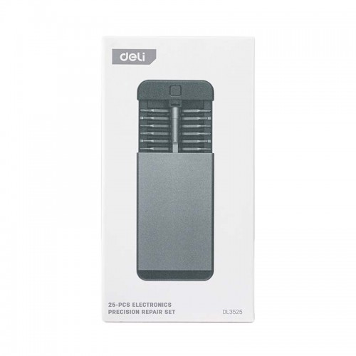 Tiksliųjų atsuktuvų rinkinys 25 vnt. Deli Tools