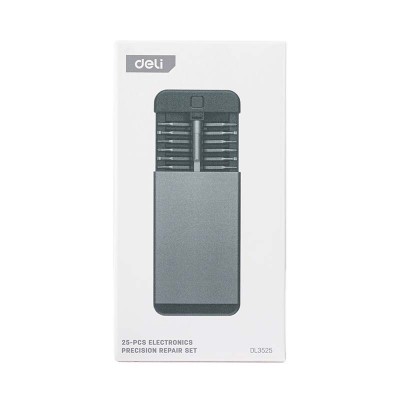 Tiksliųjų atsuktuvų rinkinys 25 vnt. Deli Tools