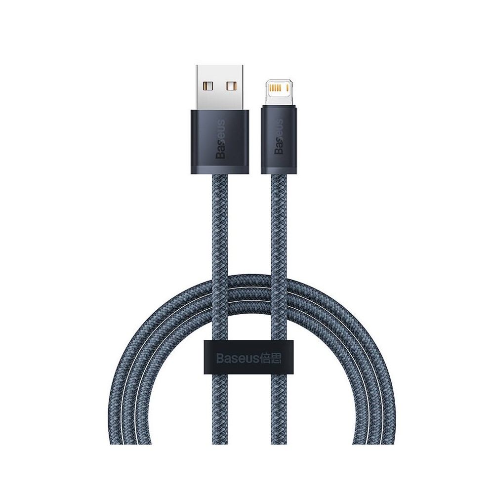 "Baseus Dynamic" serijos kabelis USB-Lightning, 2,4 A, 2 m "Baseus Dynamic" serijos kabelis USB-Lightning, 2,4 A, 2 m