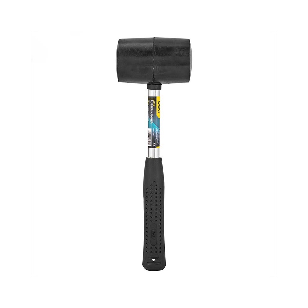 Guminis plaktukas Deli Tools EDL5616, 0,5 kg (juodas)-Rankiniai