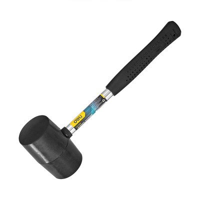 Guminis plaktukas Deli Tools EDL5616, 0,5 kg (juodas)-Rankiniai