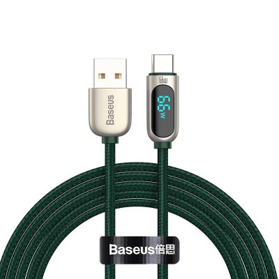 "Baseus" ekrano kabelis iš USB į tipą-C, 66W, 2 m