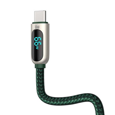 "Baseus" ekrano kabelis iš USB į tipą-C, 66W, 1 m