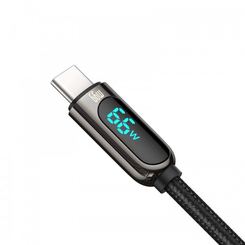 "Baseus" ekrano kabelis iš USB į tipą-C, 66W, 1 m