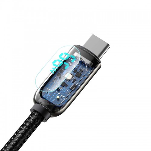 "Baseus" ekrano kabelis iš USB į tipą-C, 66W, 1 m