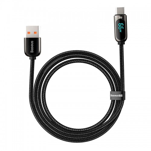 "Baseus" ekrano kabelis iš USB į tipą-C, 66W, 1 m