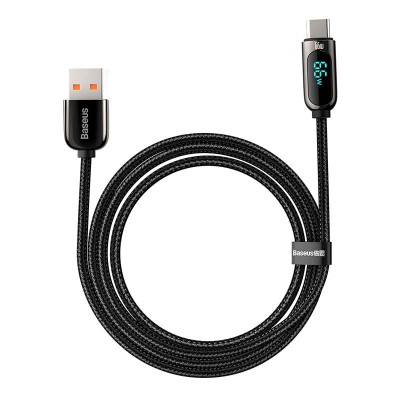 "Baseus" ekrano kabelis iš USB į tipą-C, 66W, 1 m