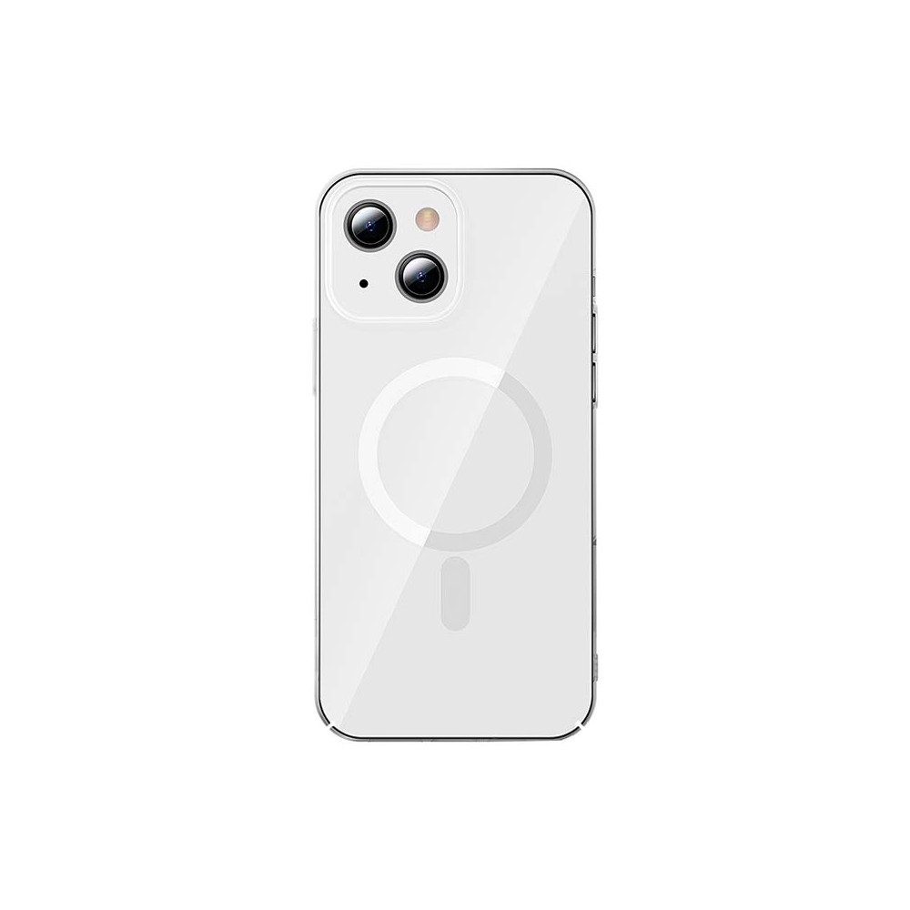 "Baseus Crystal" magnetinio stiklo dėklas "iPhone 13"