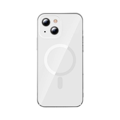 "Baseus Crystal" magnetinio stiklo dėklas "iPhone 13"