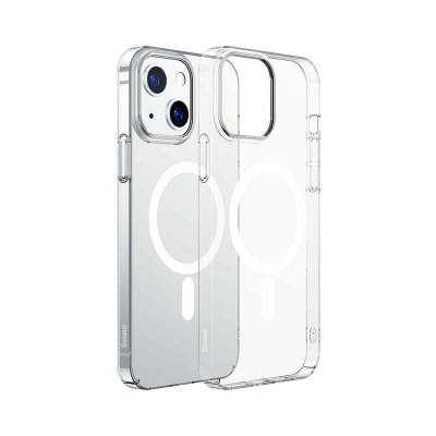 "Baseus Crystal" magnetinio stiklo dėklas "iPhone 13"