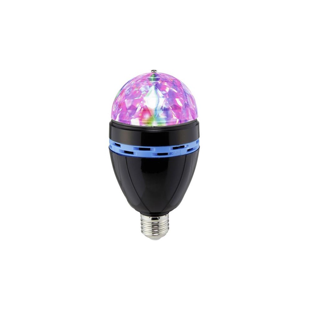 Lemputė E27 RGB Šviesos vakarėlis Renkforce juoda-Šviesos