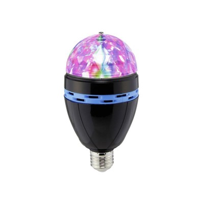 Lemputė E27 RGB Šviesos vakarėlis Renkforce juoda-Šviesos