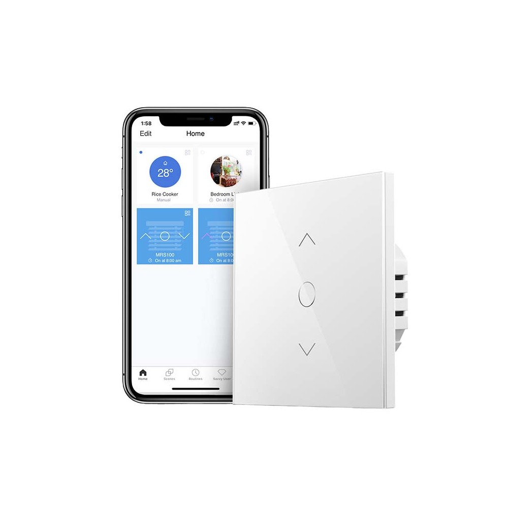 Išmanusis "WiFi" roletų laikmatis Meross MRS100HK(EU)