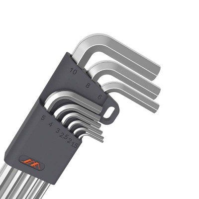 Šešiakampių raktų rinkiniai JIMI Home JM-G1309N 1,5-10 mm