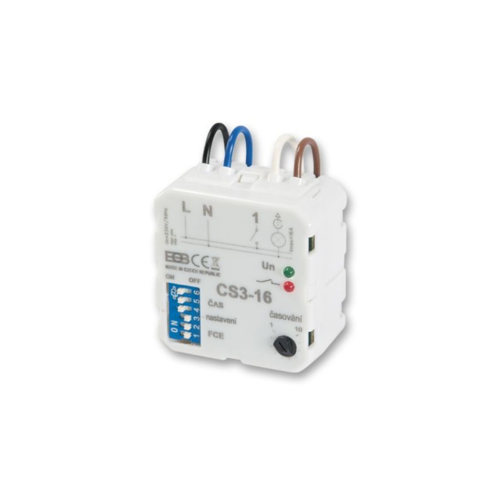 Laikmatis ELEKTROBOCK CS3-16 daugiafunkcinių-PRIE JUNGIKLIŲ