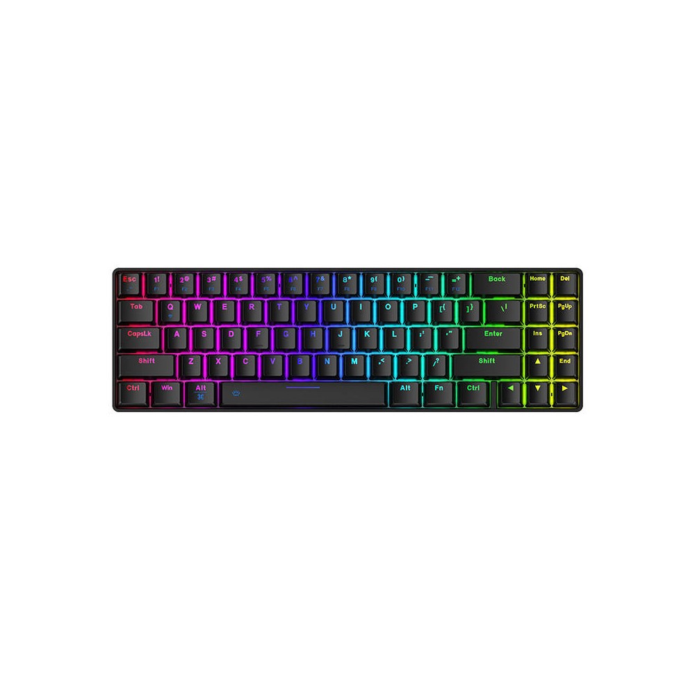 Belaidė mechaninė klaviatūra Dareu EK871 Bluetooth + 2.4G RGB