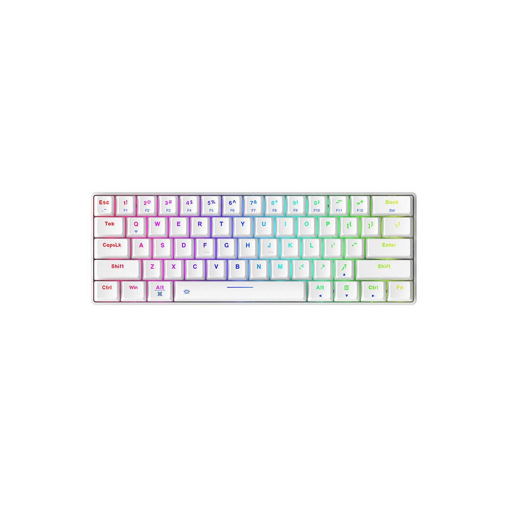 Belaidė mechaninė klaviatūra Dareu EK861 Bluetooth + 2.4G RGB