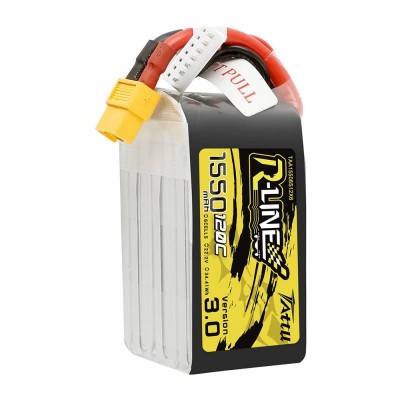 Akumuliatorius Tattu R-Linija 3.0 1550mAh 22.2V 120C 6S1P