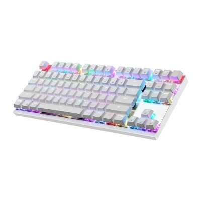 Mechaninė žaidimų klaviatūra Motospeed K82 RGB (balta)-Laidinė