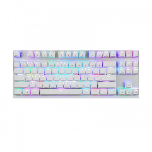 Mechaninė žaidimų klaviatūra Motospeed K82 RGB (balta)-Laidinė