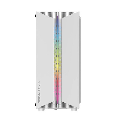 Darkflash DK151 kompiuterio korpusas LED su 3 ventiliatoriais