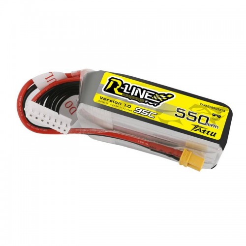 Akumuliatorius Tattu R-Linija 550mAh 22.2V 95C 6S1P