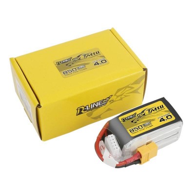 Akumuliatorius Tattu R-Linija 850mAh 14.8V 130C 4S1P