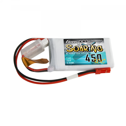 Akumuliatorius Gens Ace Soaring 450mAh 7,4V 30C 2S1P