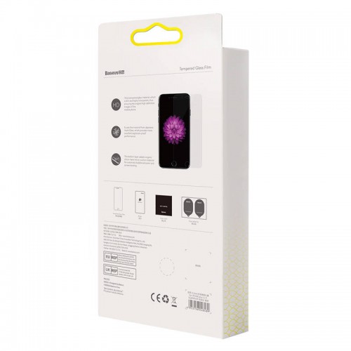 Grūdintas stiklas 0,3 mm Baseus, skirtas "iPhone SE 2" / Grūdintas stiklas 0,3 mm Baseus, skirtas "iPhone SE 2" /