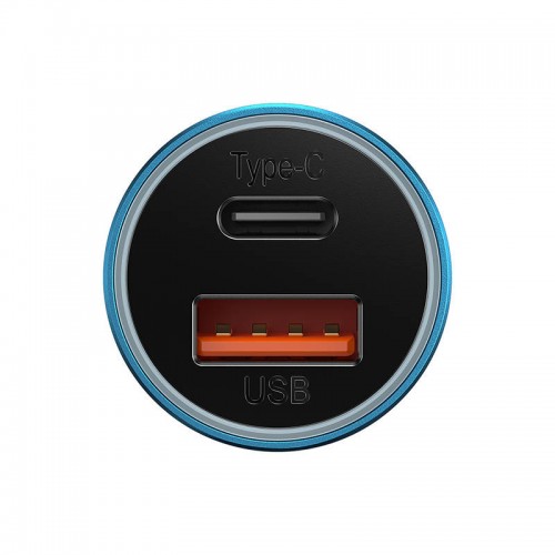 "Baseus Golden Contactor Max" automobilinis įkroviklis, USB +