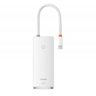 Koncentratorius 6in1 "Baseus Lite" serijos, USB-C į 2x USB 3.0