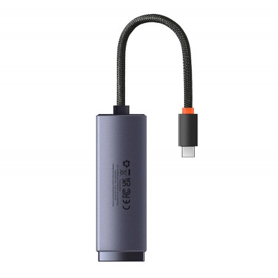 "Baseus Lite" serijos USB-C ir RJ45 tinklo adapteris, 100Mbps
