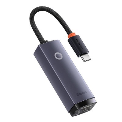"Baseus Lite" serijos USB-C ir RJ45 tinklo adapteris, 100Mbps