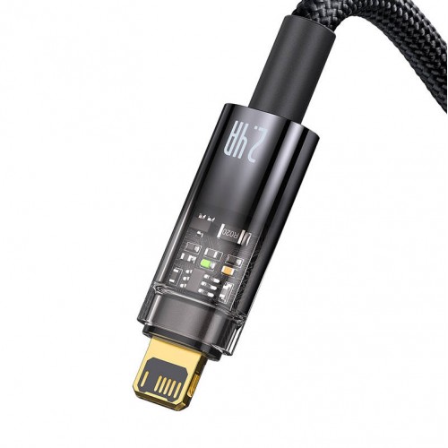 "Baseus Explorer" USB ir "Lightning" kabelis, 2,4 A, 2 m