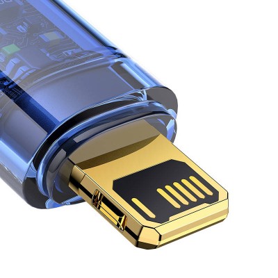 "Baseus Explorer" USB ir "Lightning" kabelis, 2,4 A, 1 m