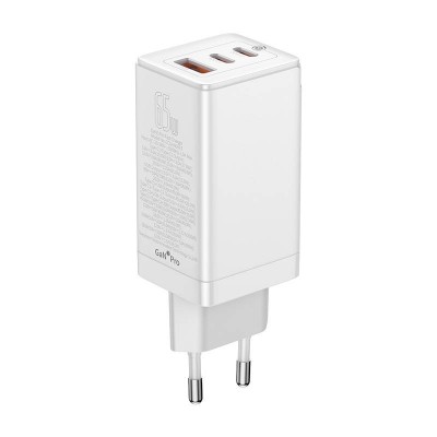 "Baseus GAN3 Pro" greitasis įkroviklis, 2xUSB-C + USB, 65 W