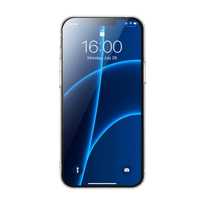 "Baseus Crystal" magnetinis dėklas "iPhone 13 Pro" (skaidrus) +
