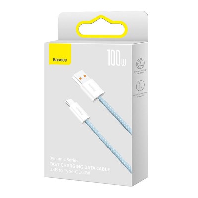Kabelis iš USB į USB-C Baseus Dynamic serijos, 100 W, 1 m