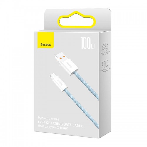 Kabelis iš USB į USB-C Baseus Dynamic serijos, 100 W, 2 m Kabelis iš USB į USB-C Baseus Dynamic serijos, 100 W, 2 m