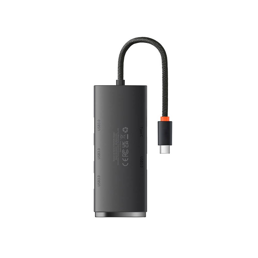 "Baseus Lite" serijos koncentratorius 4in1 USB-C į 4x USB 3.0 + "Baseus Lite" serijos koncentratorius 4in1 USB-C į 4x USB 3.0 +