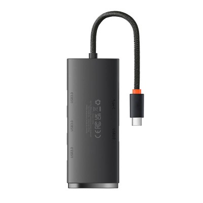 "Baseus Lite" serijos koncentratorius 4in1 USB-C į 4x USB 3.0 +