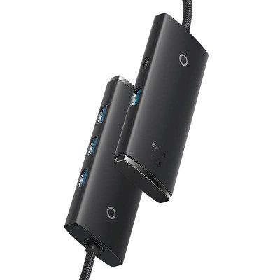 "Baseus Lite" serijos koncentratorius 4in1 USB-C į 4x USB 3.0 +