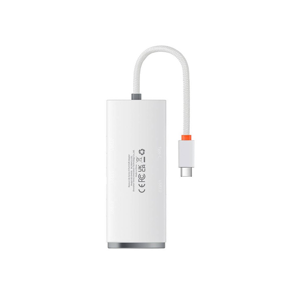 "Baseus Lite" serijos koncentratorius 4in1 USB-C į 4x USB 3.0 + "Baseus Lite" serijos koncentratorius 4in1 USB-C į 4x USB 3.0 +