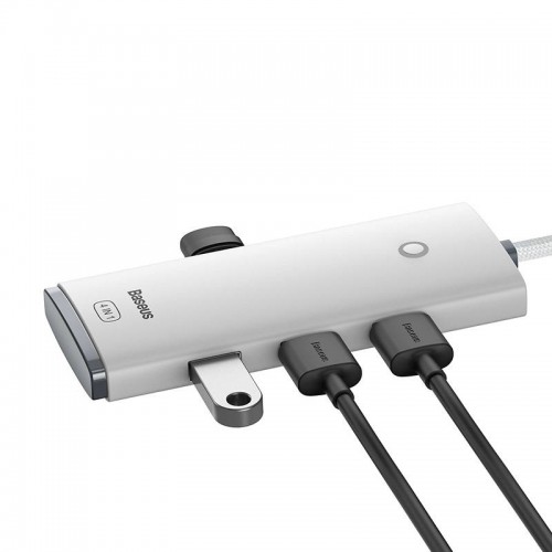"Baseus Lite" serijos koncentratorius 4in1 USB-C į 4x USB 3.0 + "Baseus Lite" serijos koncentratorius 4in1 USB-C į 4x USB 3.0 +