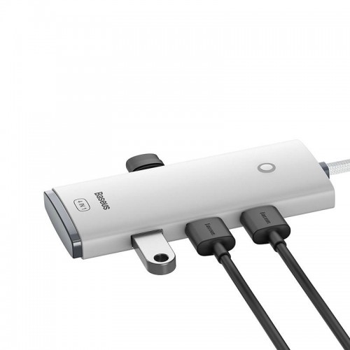 "Baseus Lite" serijos koncentratorius 4in1 USB-C į 4x USB 3.0 + "Baseus Lite" serijos koncentratorius 4in1 USB-C į 4x USB 3.0 +