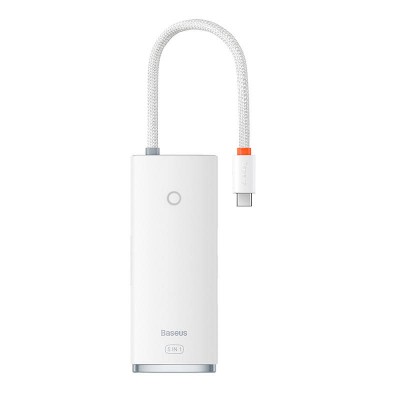 "Baseus Lite" serijos koncentratorius 5w1 USB-C į 3x USB 3.0 +