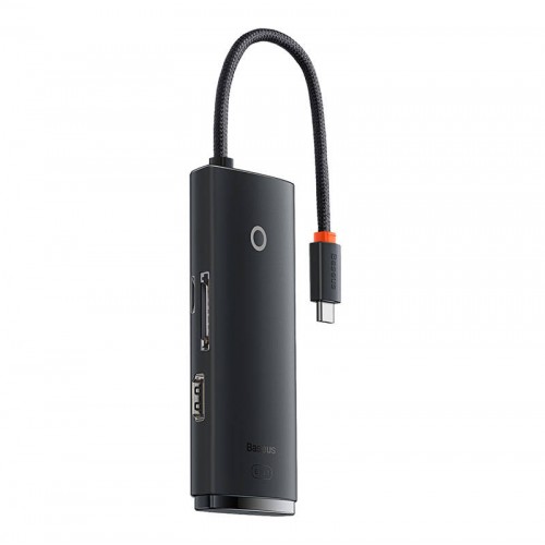 "Baseus Lite" serijos koncentratorius 6w1 USB-C į 2x USB 3.0 + "Baseus Lite" serijos koncentratorius 6w1 USB-C į 2x USB 3.0 +