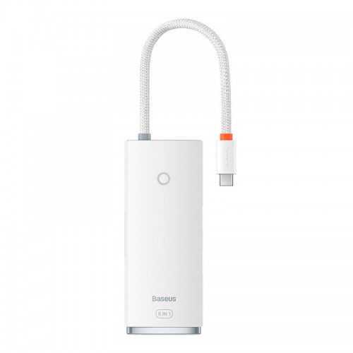 "Baseus Lite" serijos koncentratorius 6w1 USB-C į 2x USB 3.0 +
